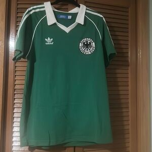 Green Deutscher Fussball-Bund Adidas jersey